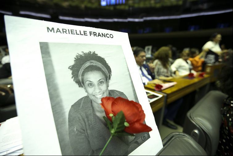 Brasília - Câmara dos Deputados realiza sessão solene para celebrar Dia Internacional do Direito à Verdade e prestar homenagem a vereadora Marielle Franco e ao motorista Anderson Gomes  - Marcelo Camargo/Arquivo Agência Brasil