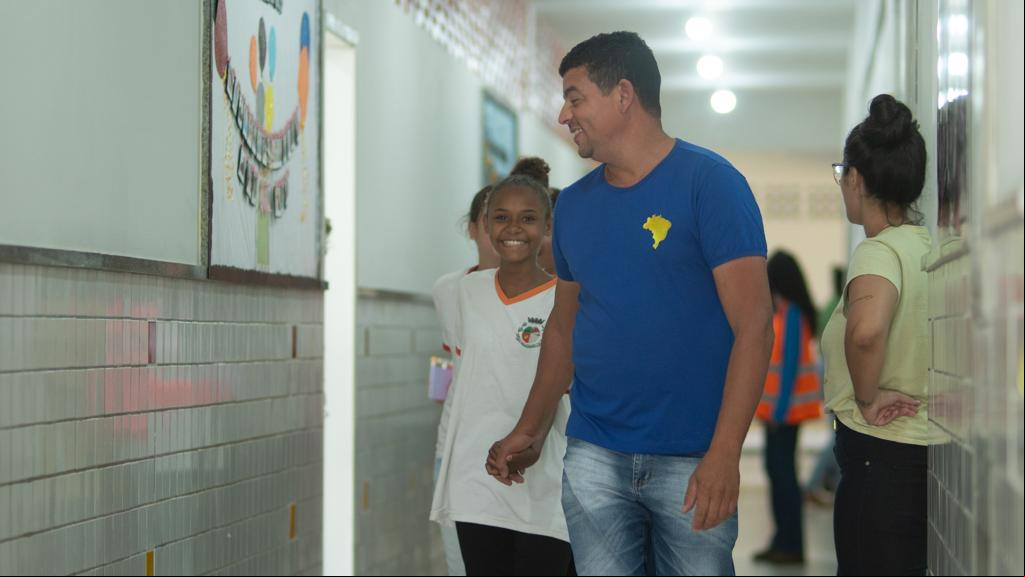 Treinamento de Evacuação na Escola Aladia Trindade Paiva
