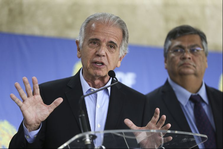 O futuro ministro da Defesa, José Múcio Monteiro, participou de encontro no Palácio do Buriti - José Cruz/Agência Brasil